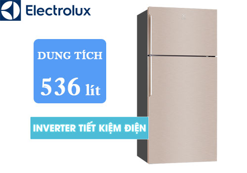 Tủ lạnh Electrolux 536 lít inverter ETB5400B-G