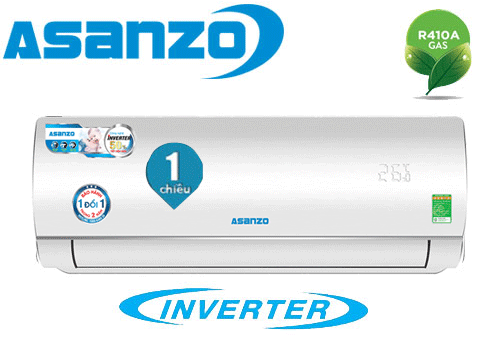 Điều hòa Asanzo 1 chiều 9000btu inverter K09N66