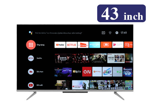Android Tivi TCL 4K 43 inch 43P715