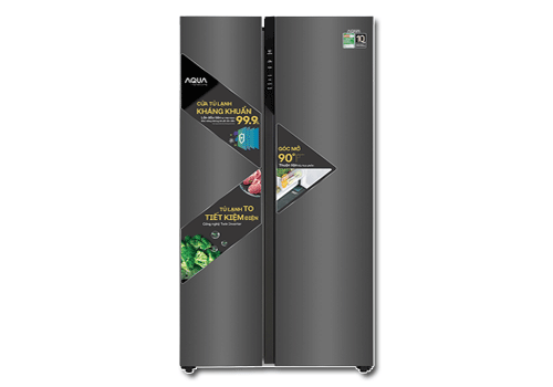 Tủ lạnh Aqua 541 lít inverter AQR S541XA BL