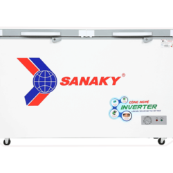 Tủ đông Sanaky mặt kính cường lực màu xám 280 lít inverter VH-3699A4K