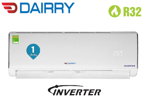 Điều hòa Dairry 1 chiều 24000btu inverter I-DR24KC