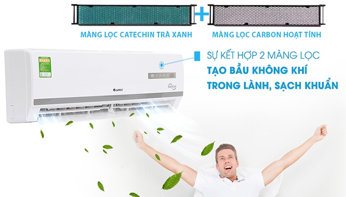 Mọi ngóc ngách trong phòng đều mát với điều hòa Gree Mọi ngóc ngách trong phòng đều mát với điều hòa Gree
