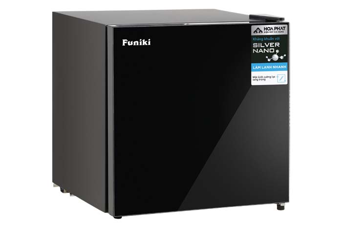 Tủ lạnh mini cánh kính Funiki HR-S646GB 46 lít model 2024