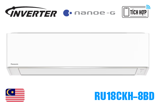 Điều hòa Panasonic inverter 18000 BTU 1 chiều RU18CKH-8BD