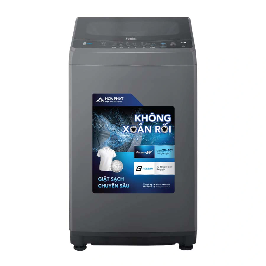 Máy giặt lồng đứng Funiki Inverter 12.5kg HWM-TDD8125ABG