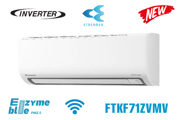 Điều hòa Daikin 24000BTU FTKF71ZVMV 1 chiều inverter Wifi Điều hòa Daikin 24000BTU FTKF71ZVMV 1 chiều inverter Wifi