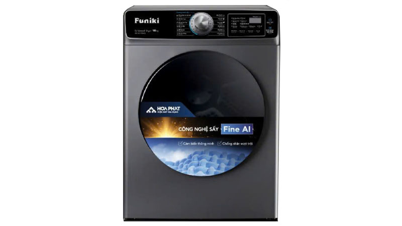 Máy sấy Funiki thông hơi 10kg HD V6100AG Máy sấy Funiki thông hơi 10kg HD V6100AG